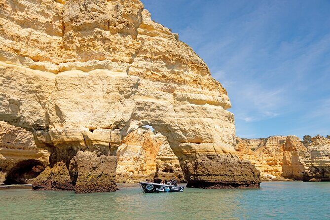 Benagil Cave Tour From Armação de Pêra - The route: beaches and grotto passes along the Algarve cliffs