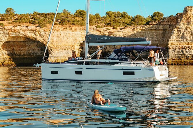 Luxury Sail Yacht Cruise in Algarve - The 2.5-hour structure: two stops, real time, no filler